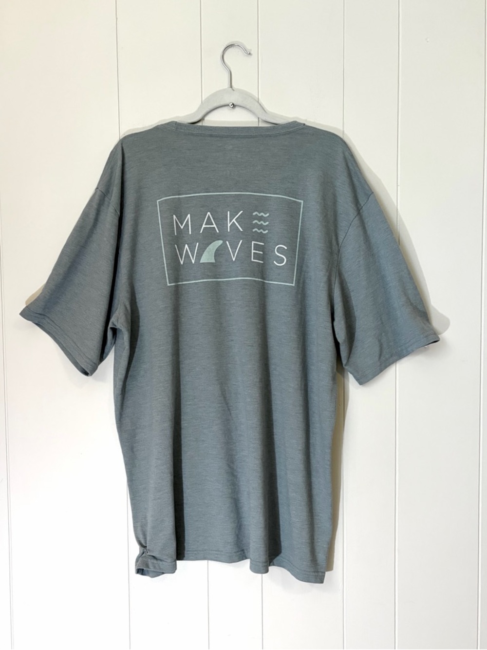 Free Fly Apparel Graphic Tshirt Make Waves Unisex 3X Fishing Casual